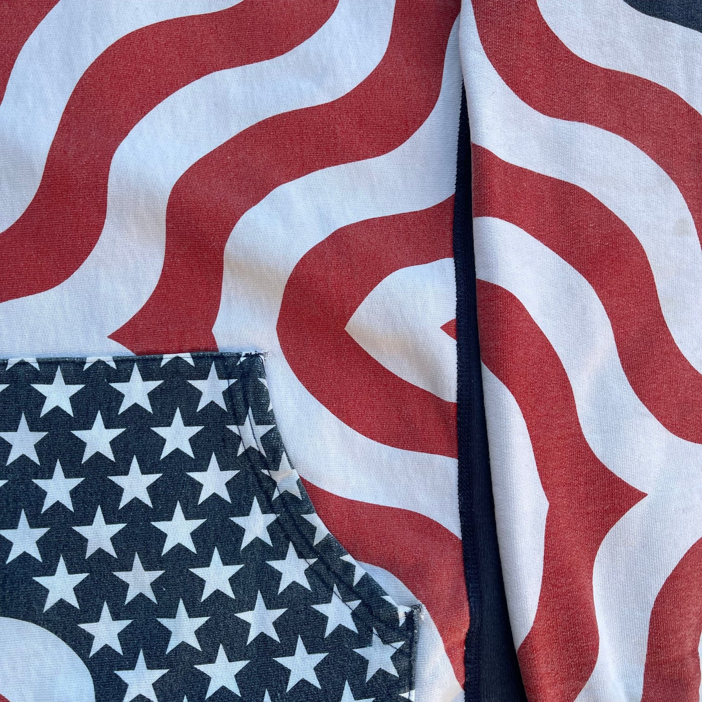 FW14 Supreme Flag Box Logo Hoodie