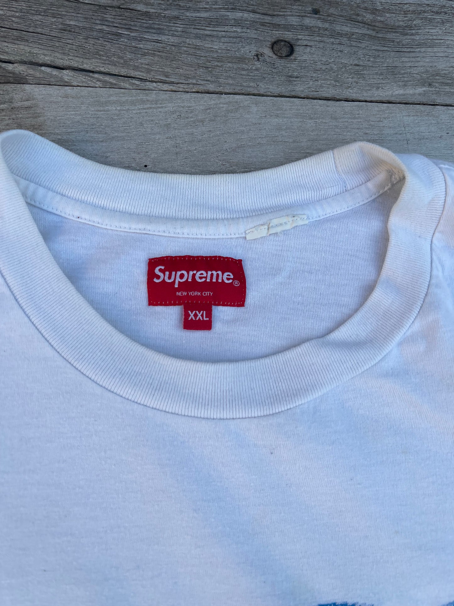 FW22 Supreme Intarsia T-shirt