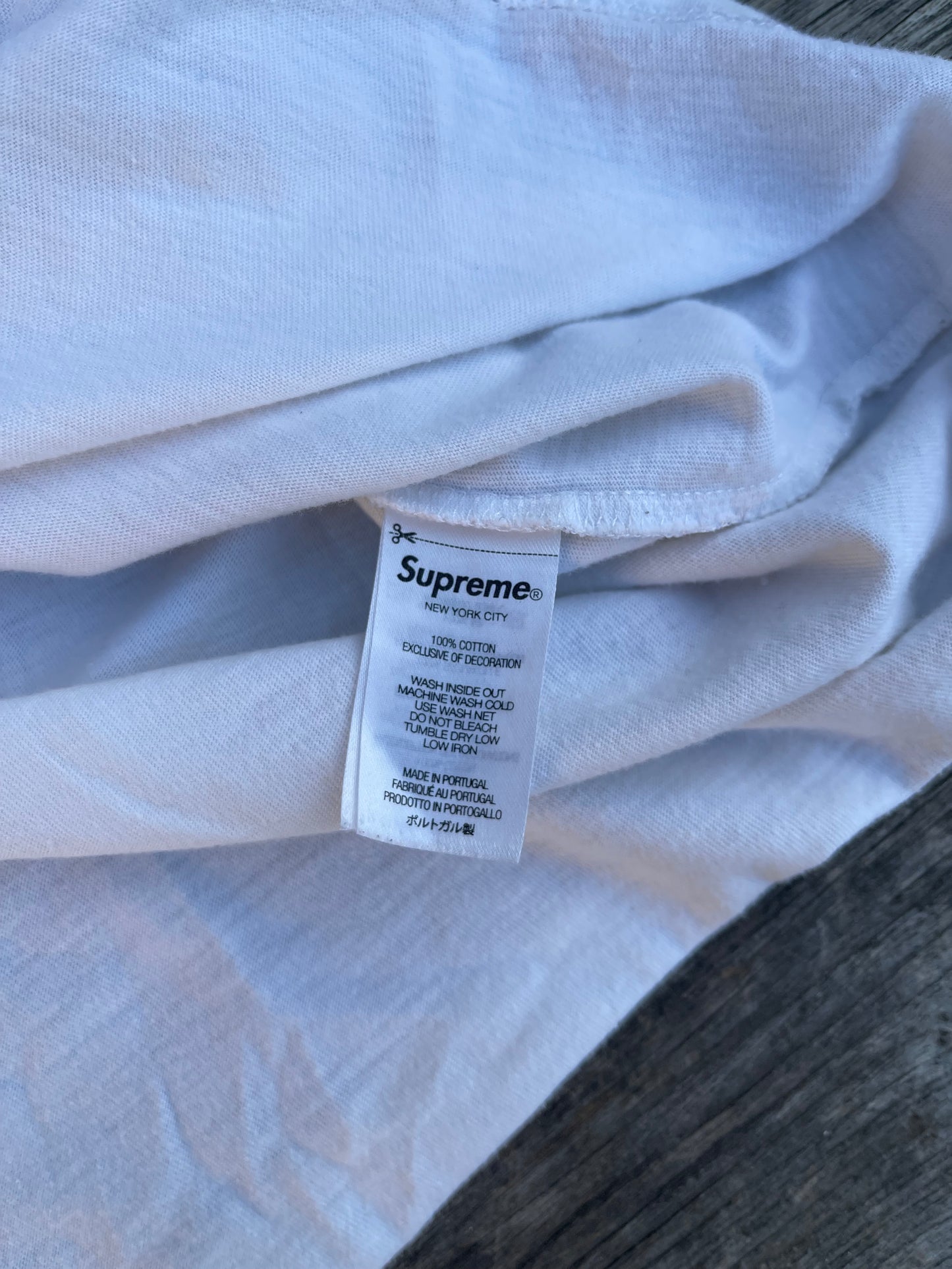FW22 Supreme Intarsia T-shirt