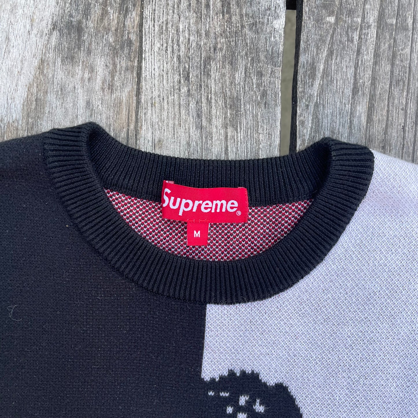 FW17 Supreme x Scarface Split Knit Sweater