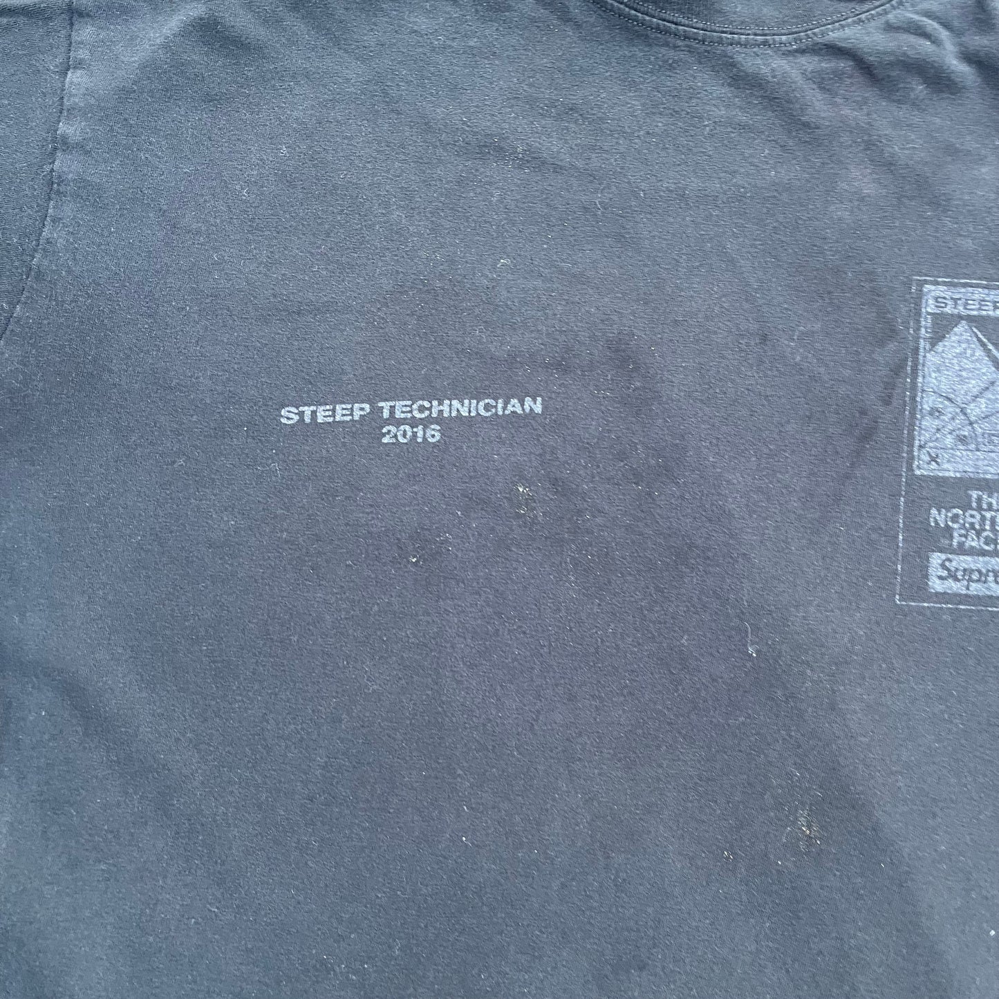 SS16 Supreme x The North Face Steep Tech T-shirt