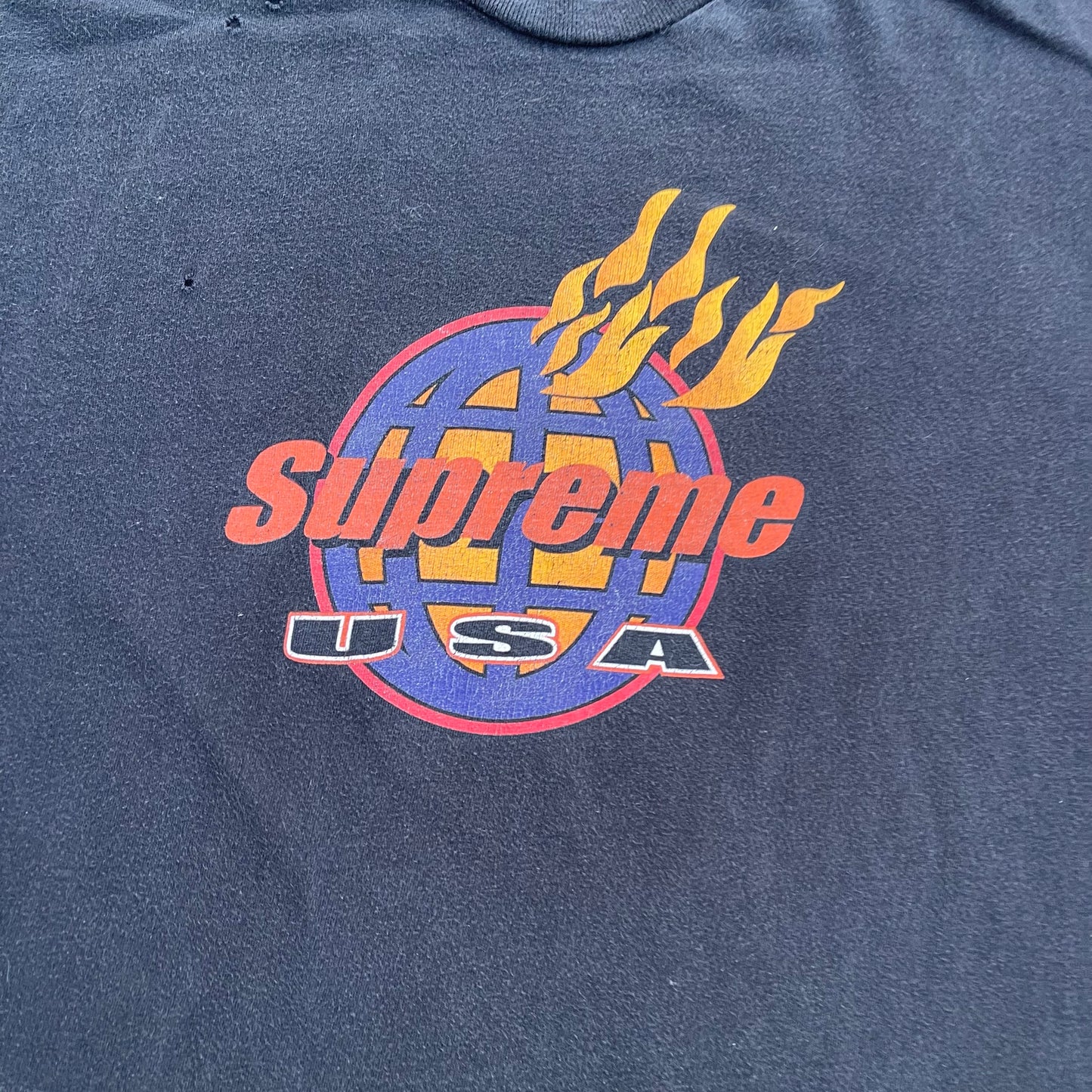 FW17 Supreme Fire T-shirt