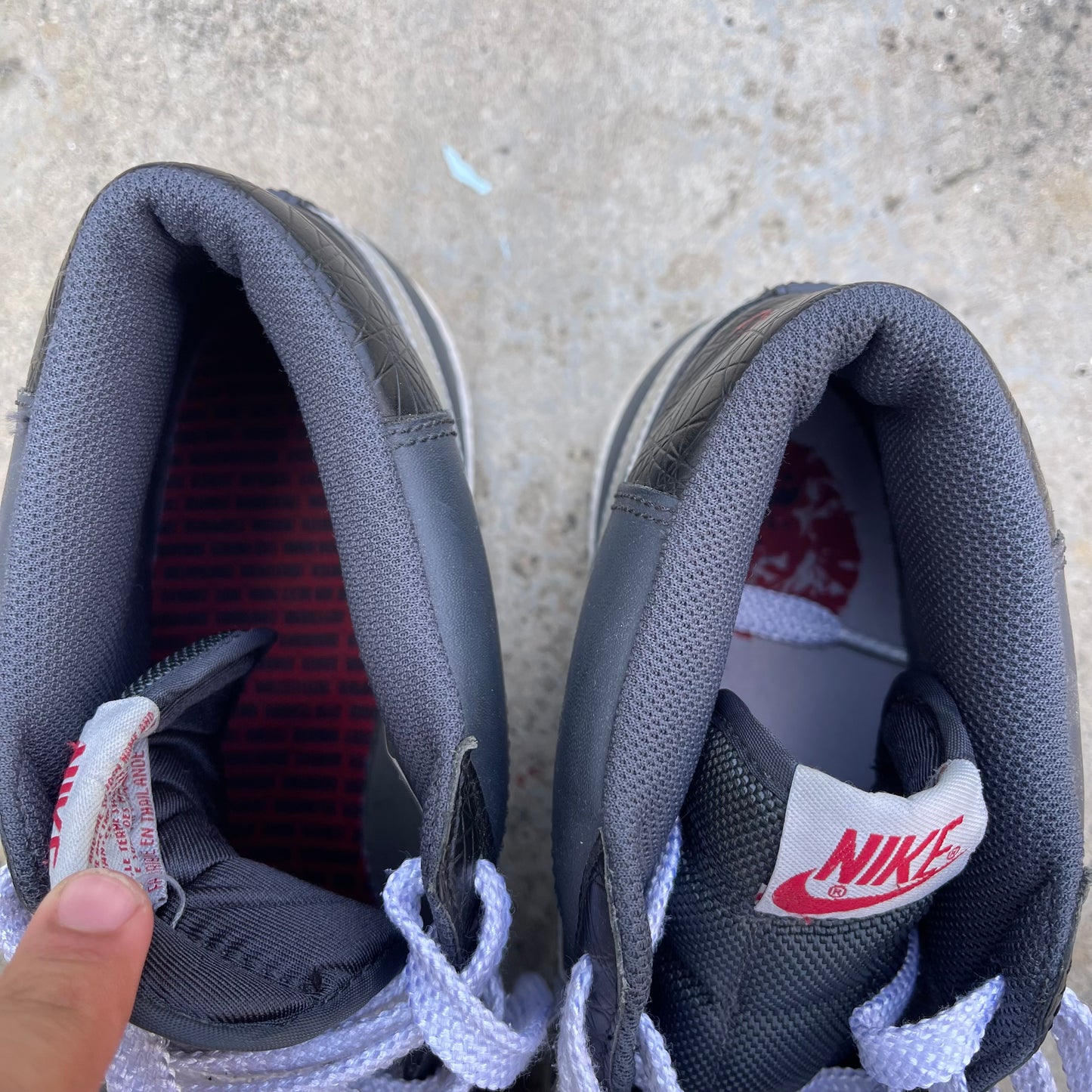 2008 Nike Blazer High Anthracite/Metallic Sneakers