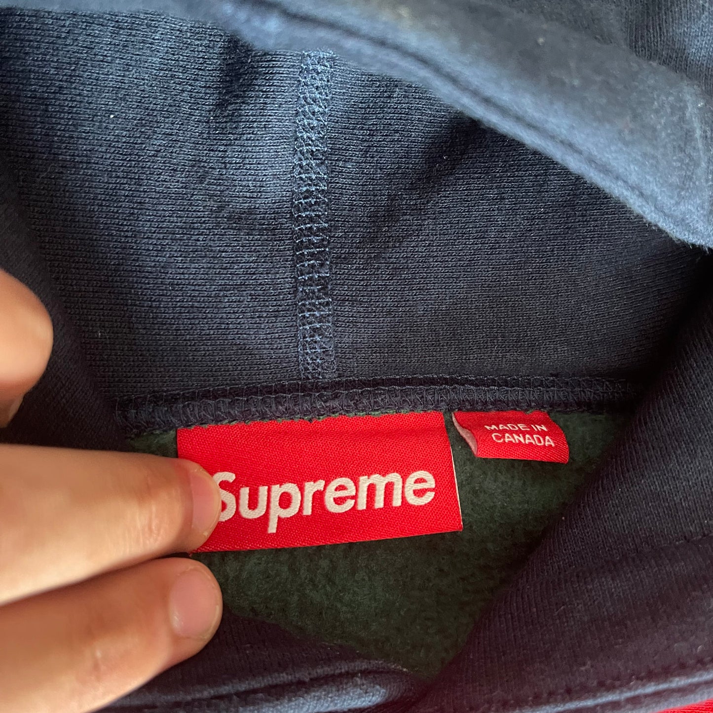 FW24 Supreme Box Logo Multicolor Hoodie