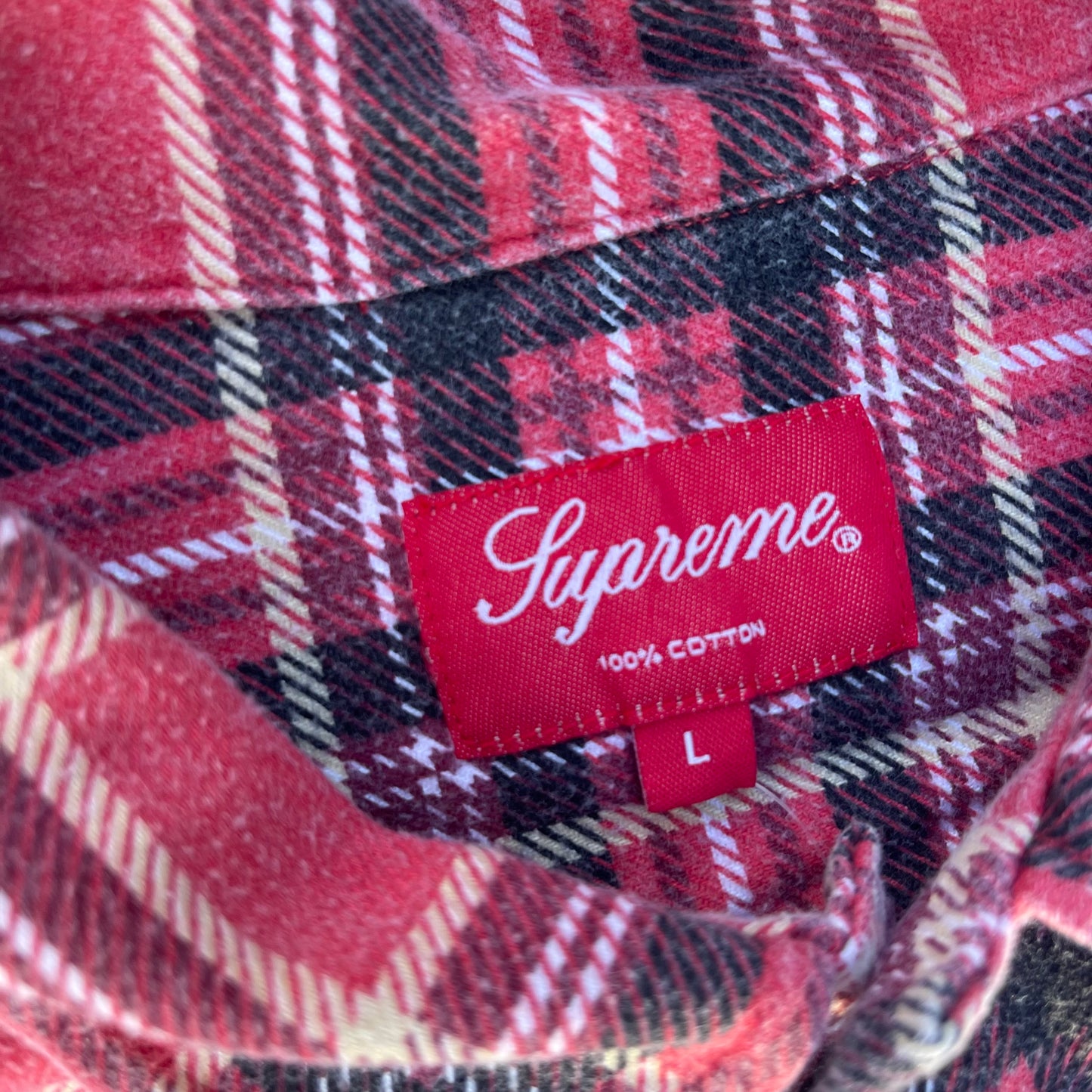 Supreme Printed Plaid Flannel