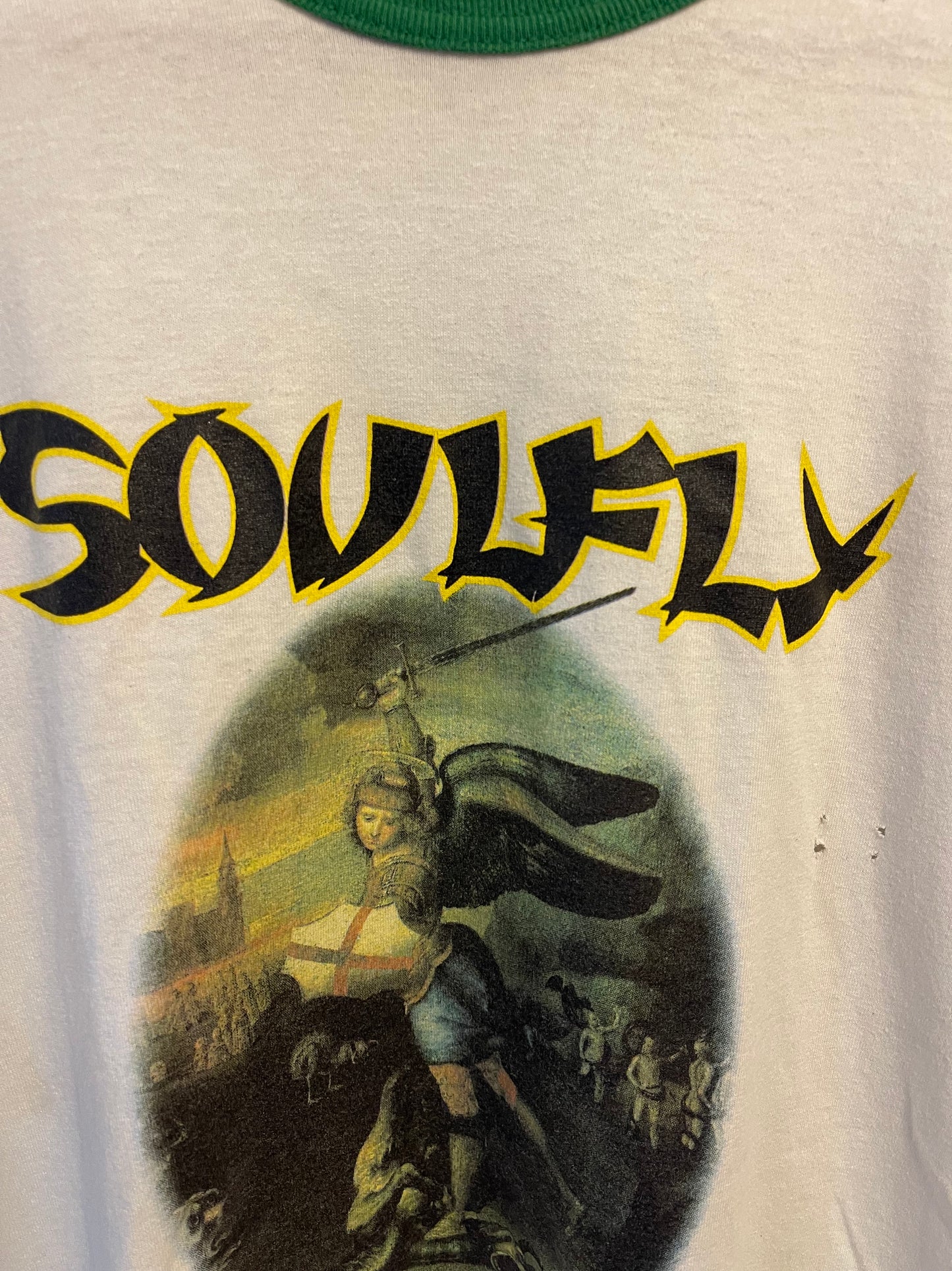 1998 Soulfly To God the Most High Ringer T-shirt