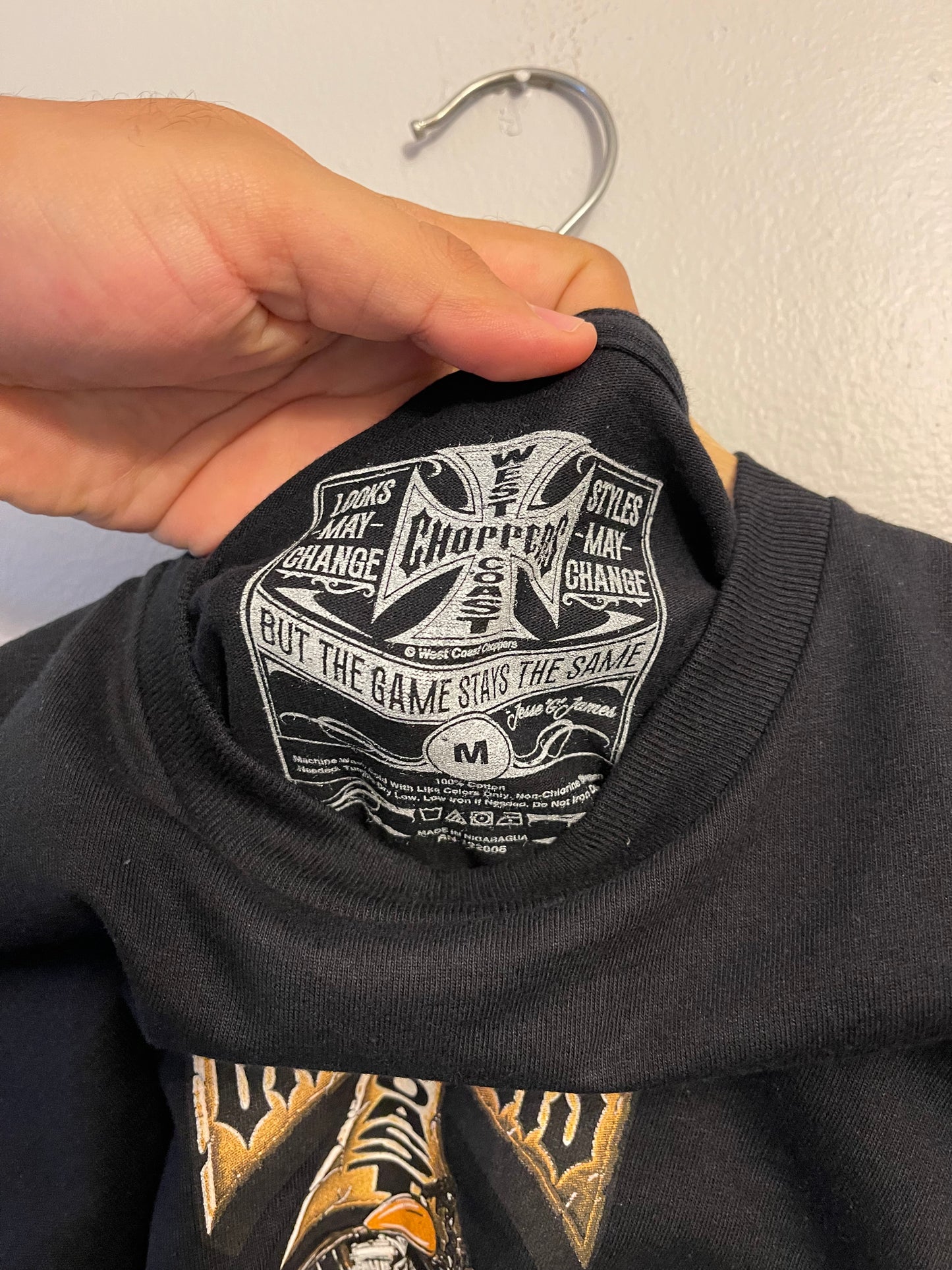 West Coast Choppers Motorcycle Flame T-shirt