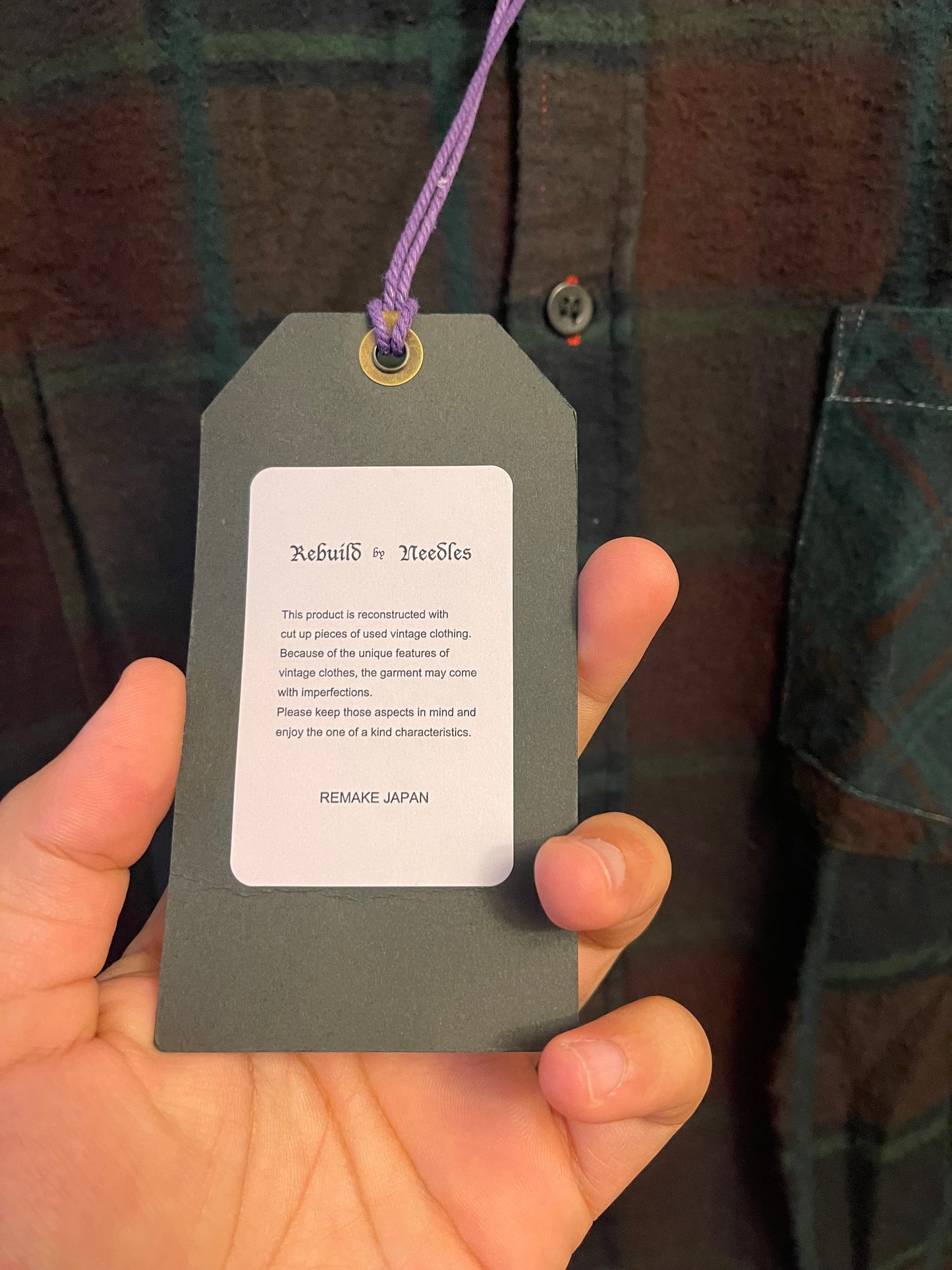 Needles Made in Japan Flannel