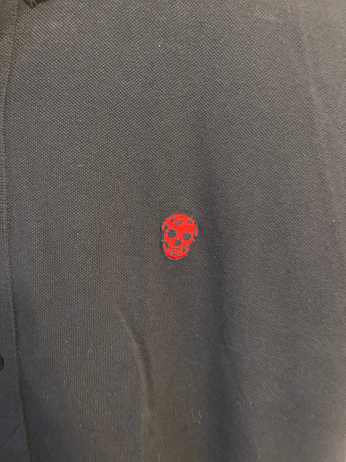 Alexander McQueen Navy Polo Shirt