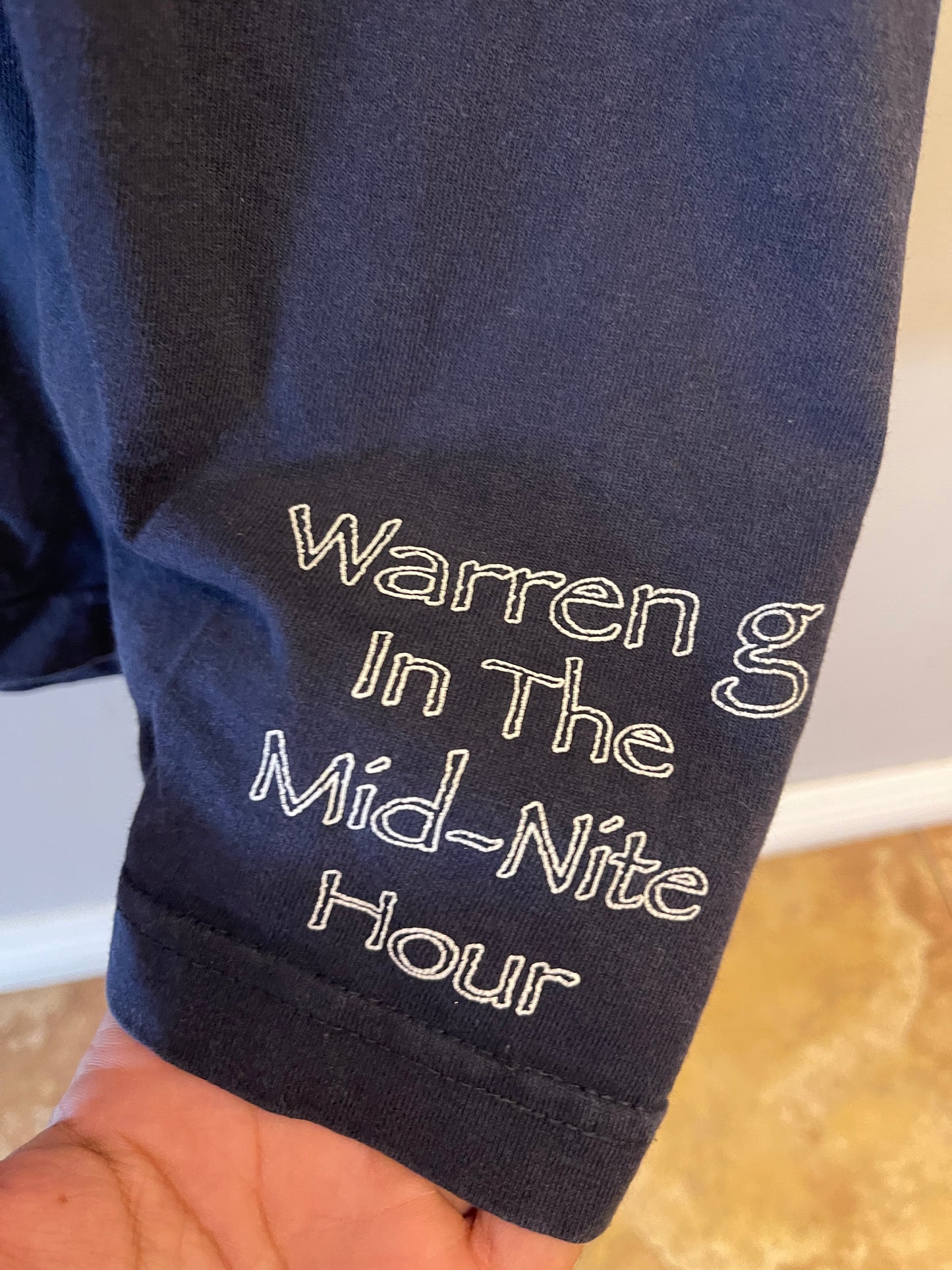 2005 Warren G In the Mid Nite Hour T-shirt