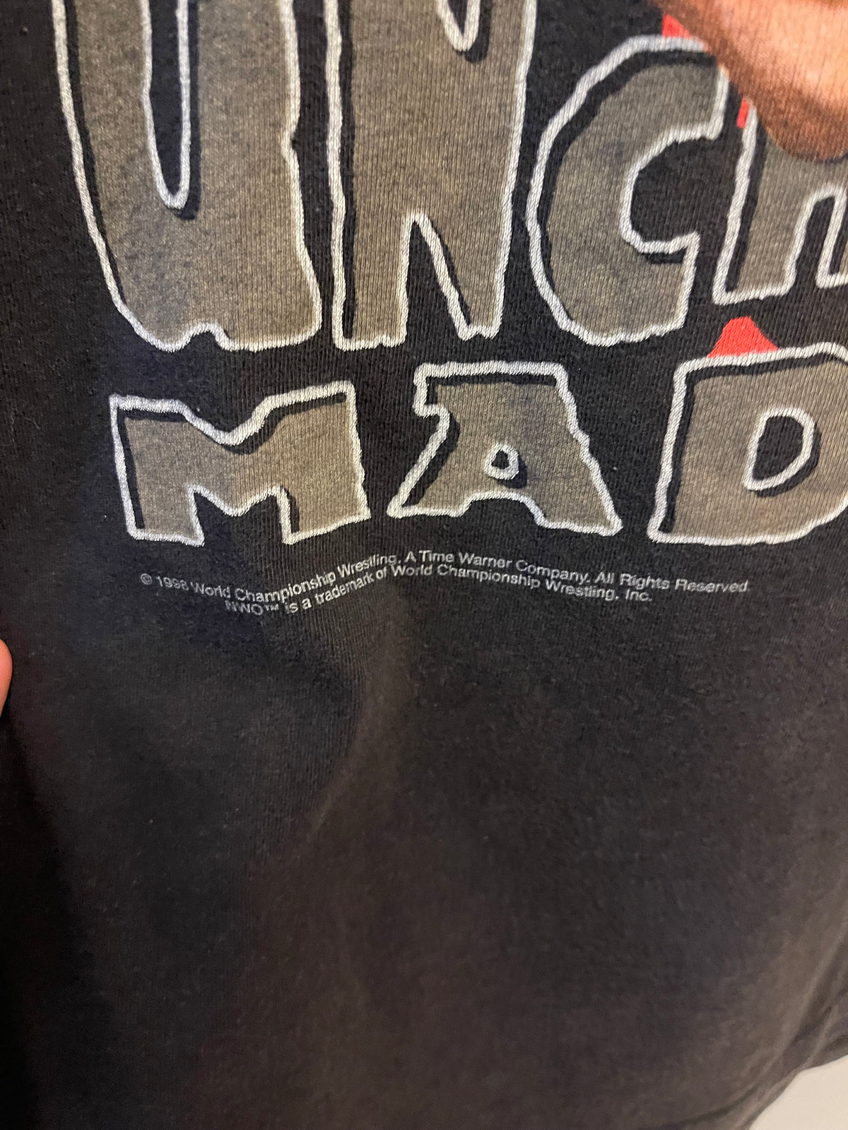 1998 WCW Macho Man Unchain The Madness T-shirt
