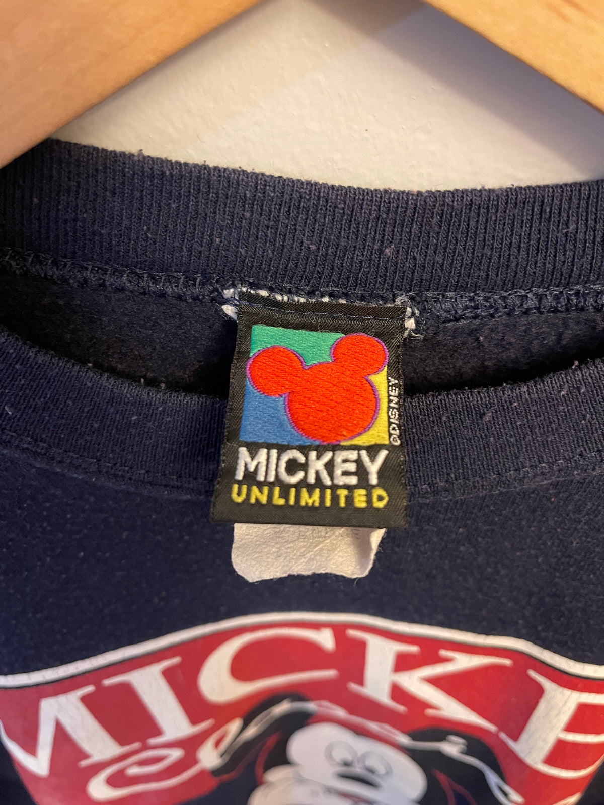 Vintage 90s Mickey Unlimited Mickey Classics Crewneck