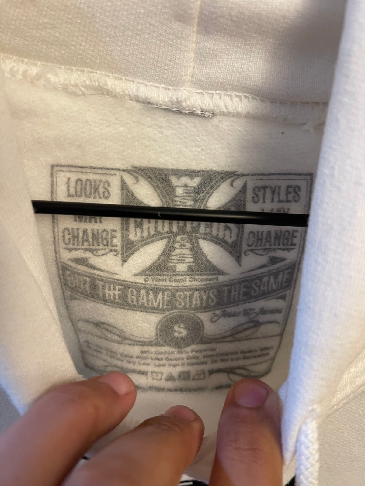 West Coast Choppers Long Beach CA Hoodie