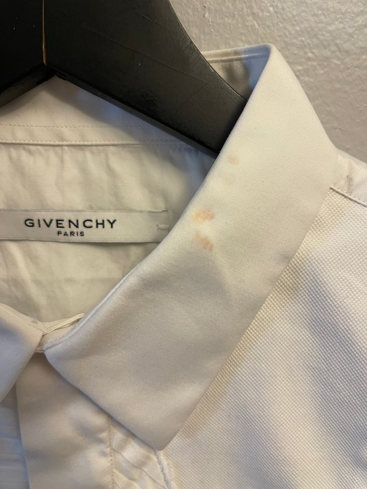 Givenchy Paris Made in Italy Collard Shirt