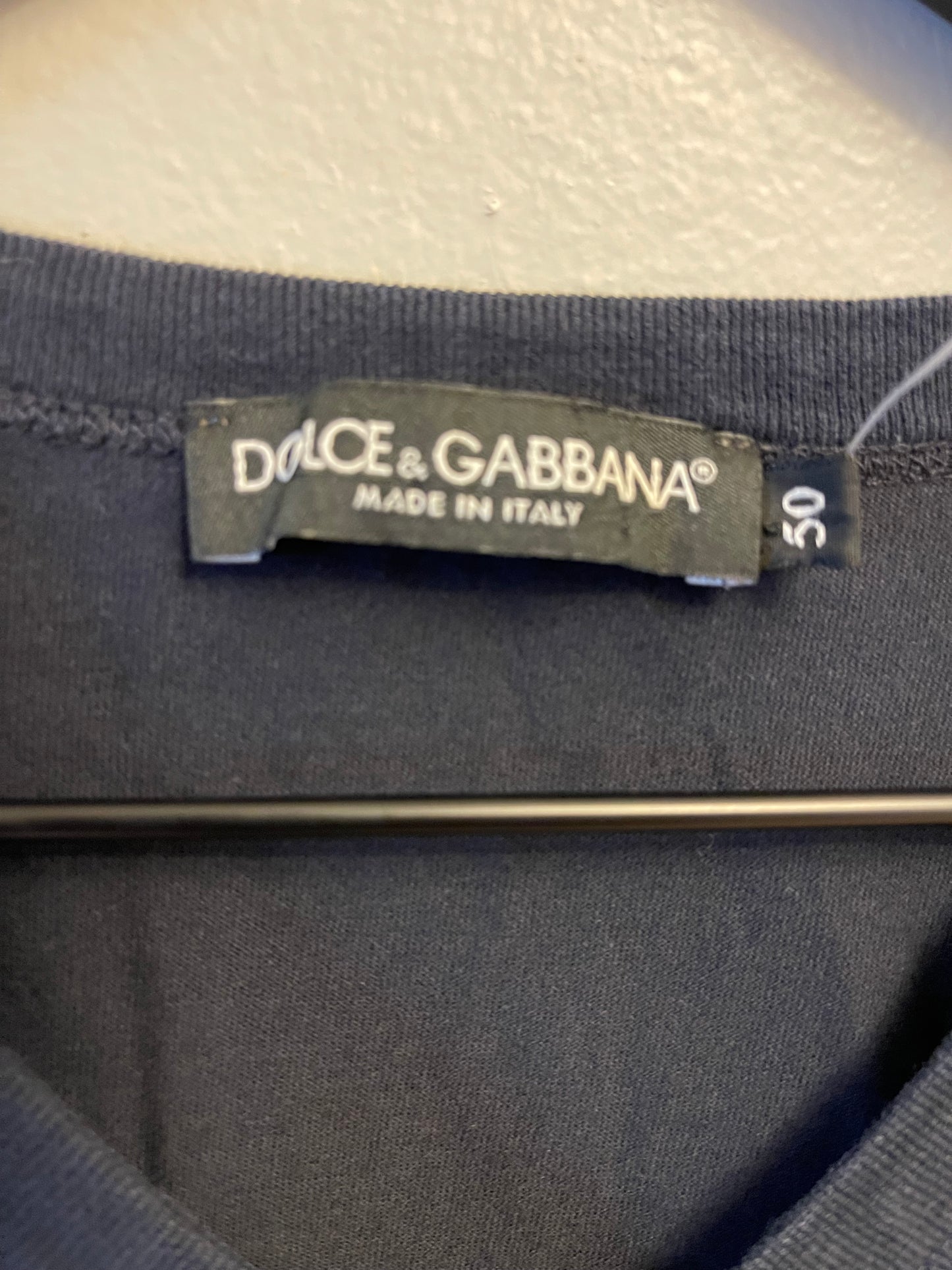 Dolce & Gabbana Made in Italy V Neck T-shirt