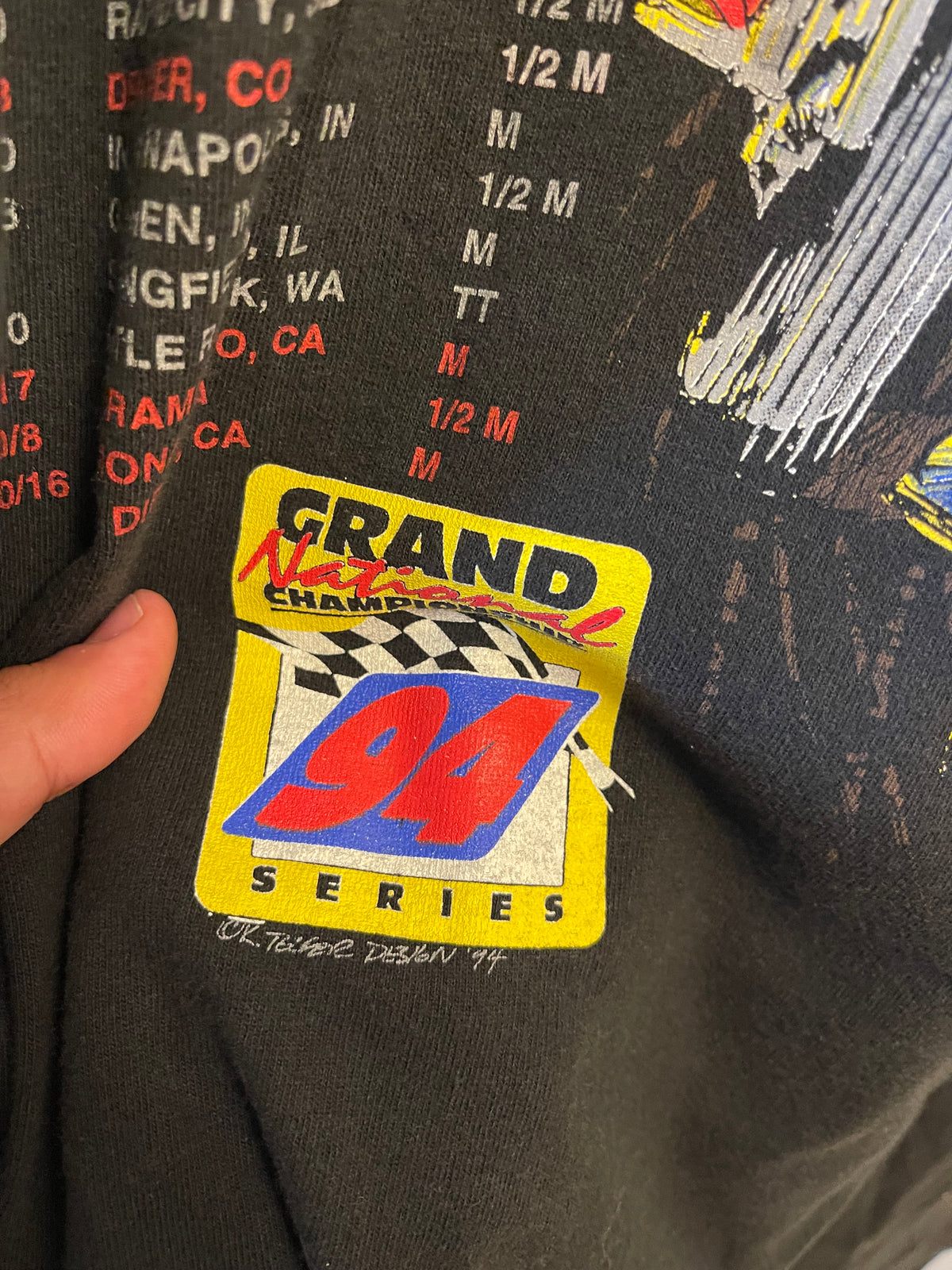1994 Grand National Championship Dirt Track Motorcycle Under The Paint T-shirt