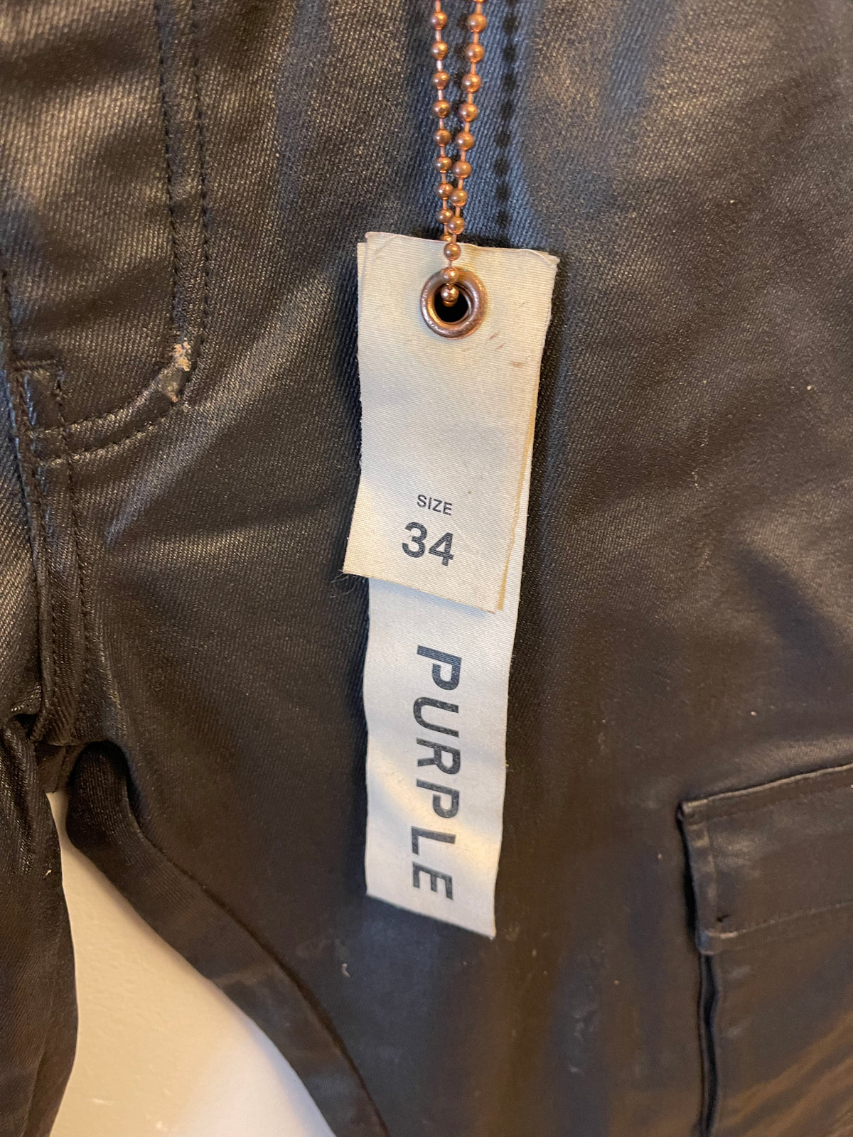Purple Brand 004 Leather Pants