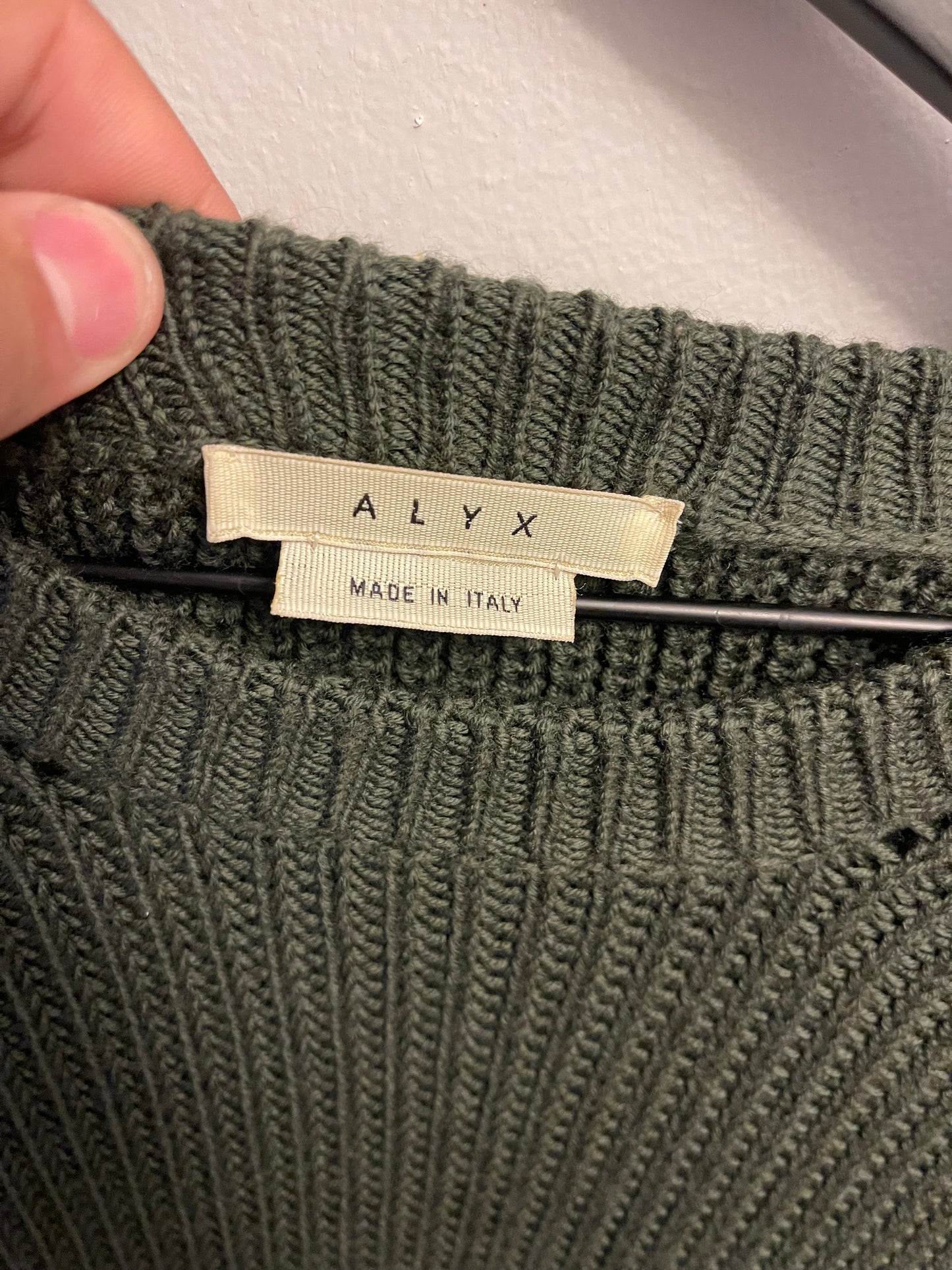 Alyx Made in Italy Knit Sweater