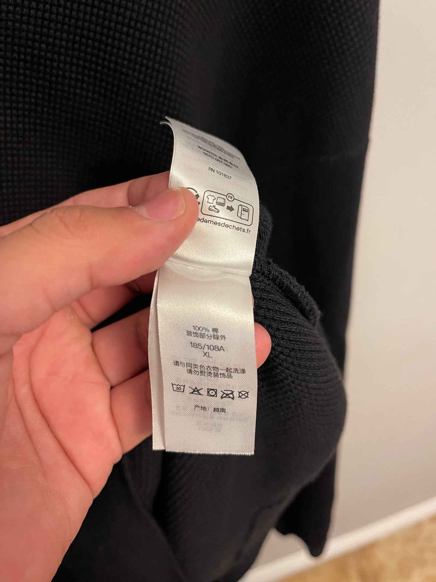 SS25 Supreme Zip Up Thermal Waffle Hoodie