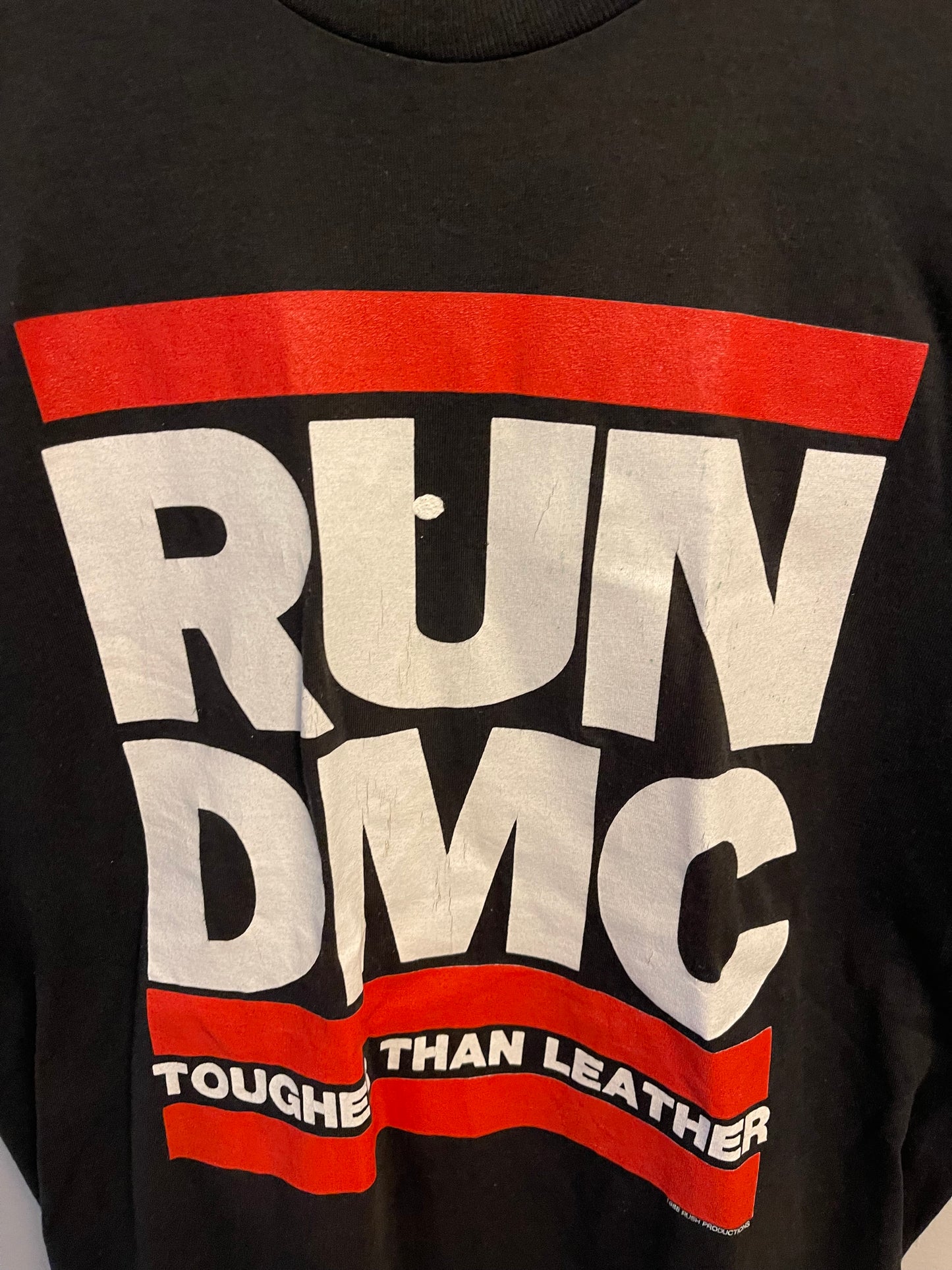 1988 RUSH RUN DMC Tougher Than Leather T-shirt