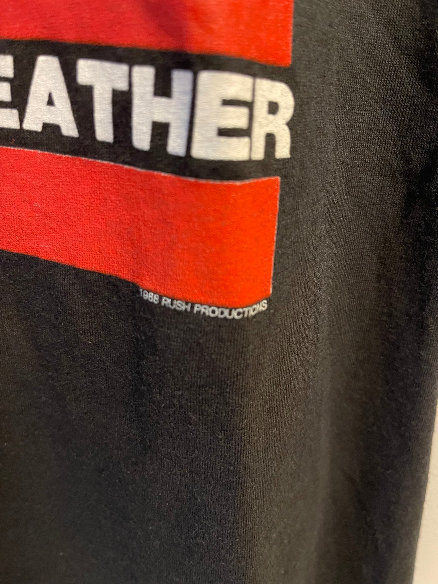 1988 RUSH RUN DMC Tougher Than Leather T-shirt