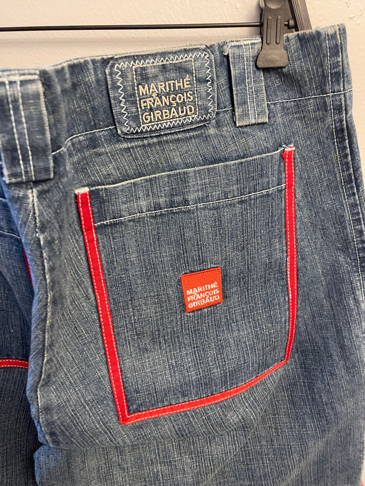 Marithe + Francois Girbaud Baggy Denim Cargo Pants