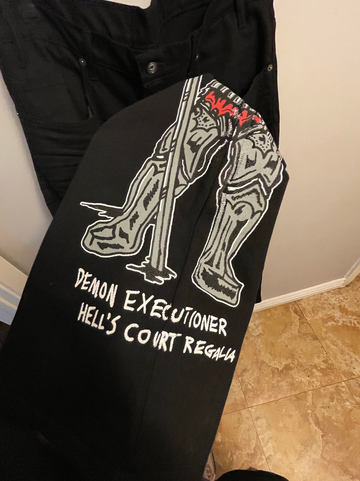 Warren Lotas Demon Executioner Jeans