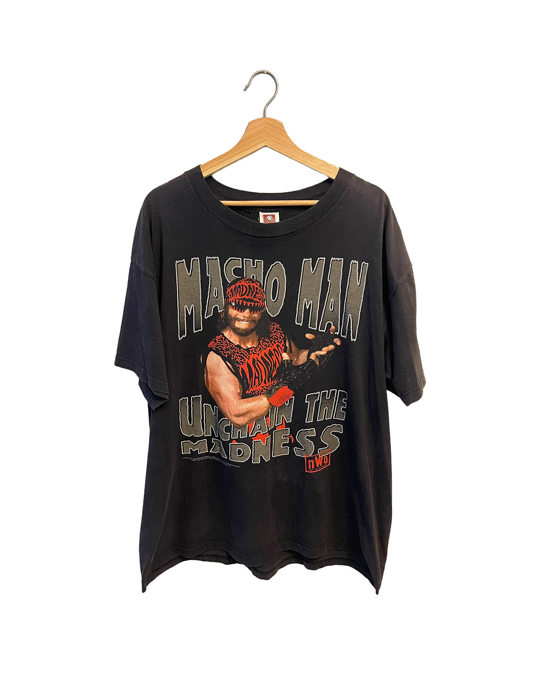 1998 WCW Macho Man Unchain The Madness T-shirt