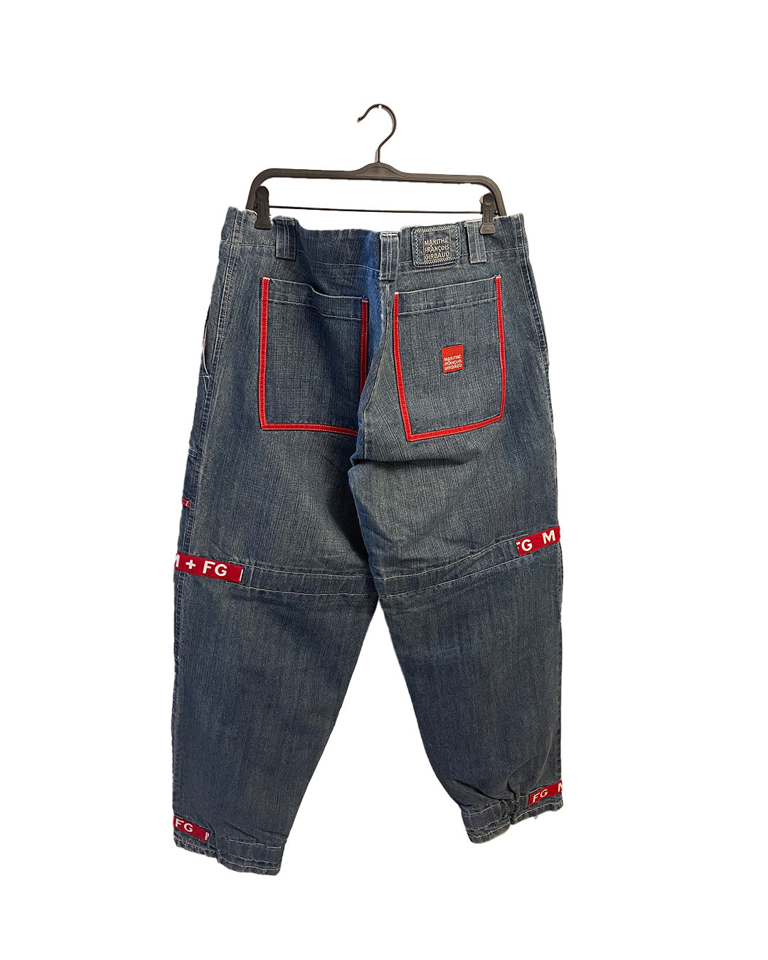 Marithe + Francois Girbaud Baggy Denim Cargo Pants