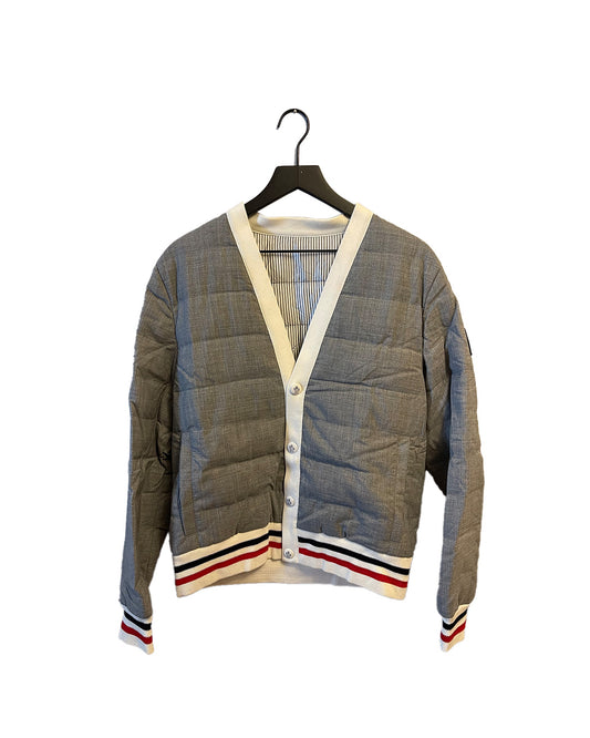 Moncler Gamme Bleu Quilted Padded Cardigan