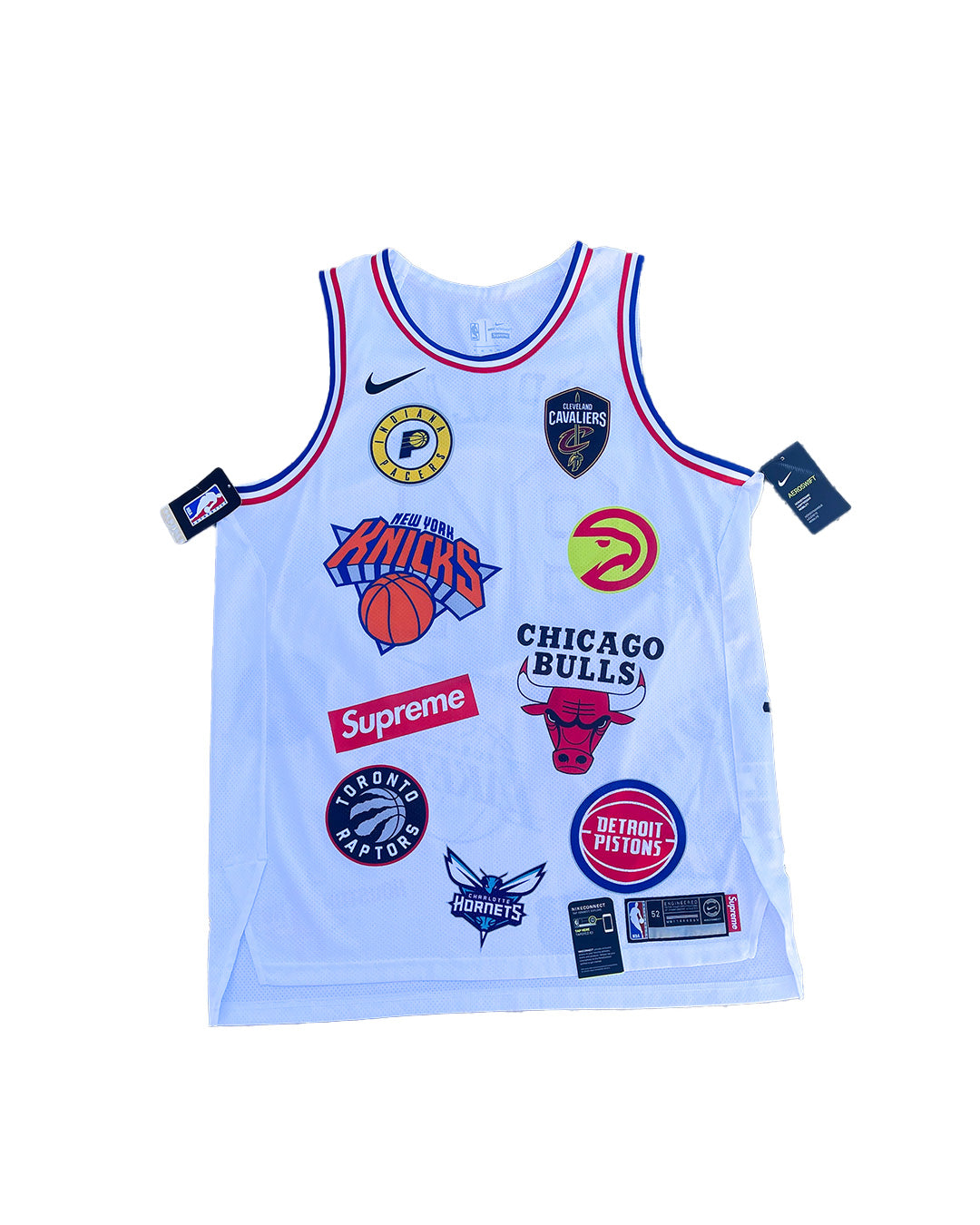 SS18 Supreme x Nike x NBA Basketball Jersey