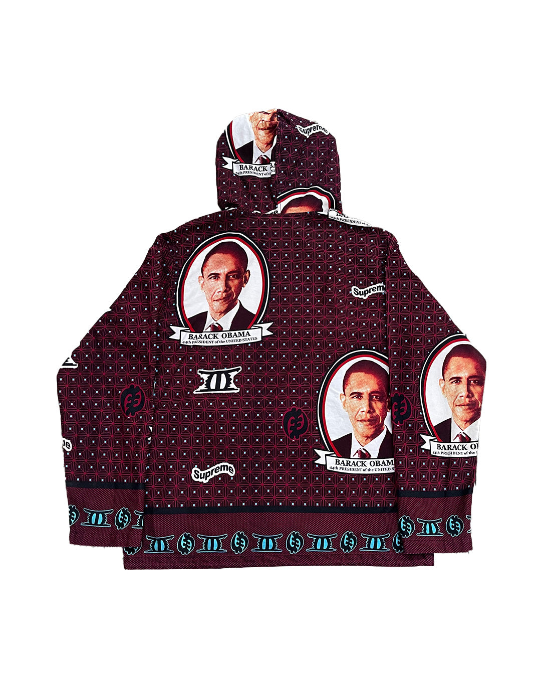 SS17 Supreme Obama Anorak