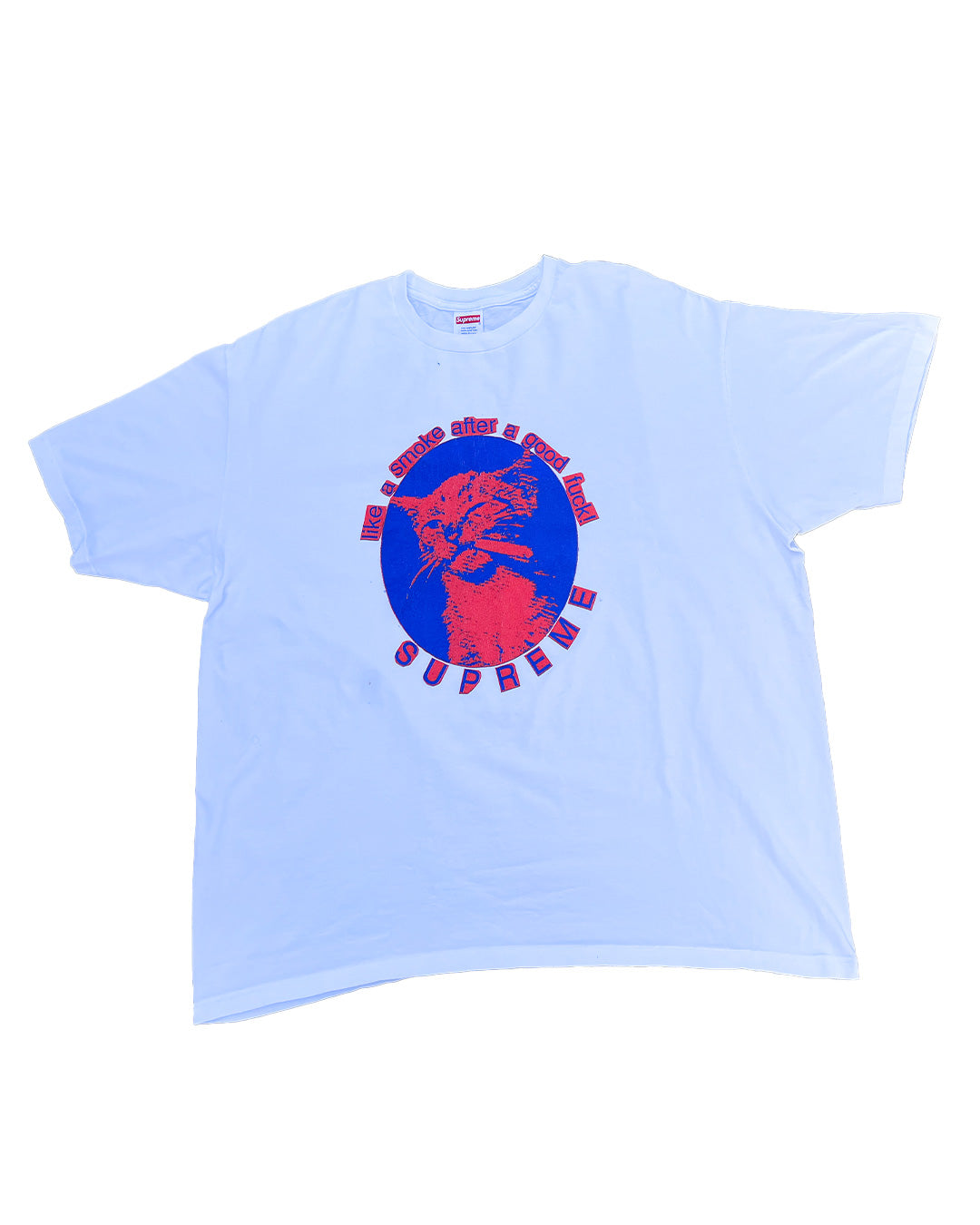 SS23 Supreme Smoke Cat T-shirt
