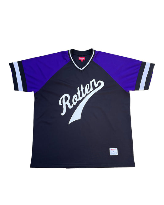 FW19 Supreme Rotten Baseball Jersey