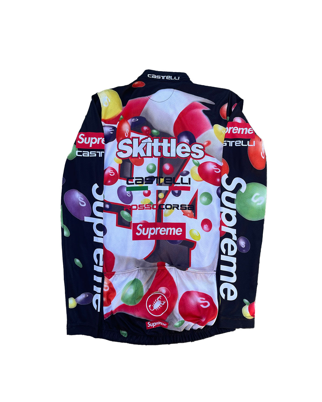 FW 2021 Supreme x Skittles x Castelli Cycling Jersey