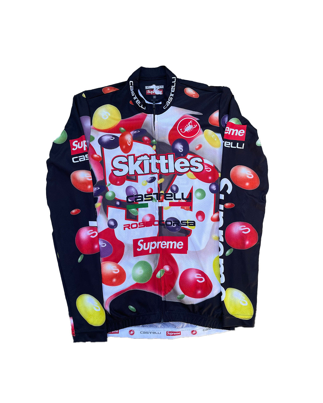 FW 2021 Supreme x Skittles x Castelli Cycling Jersey