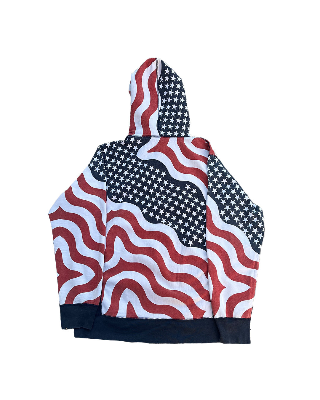 FW14 Supreme Flag Box Logo Hoodie