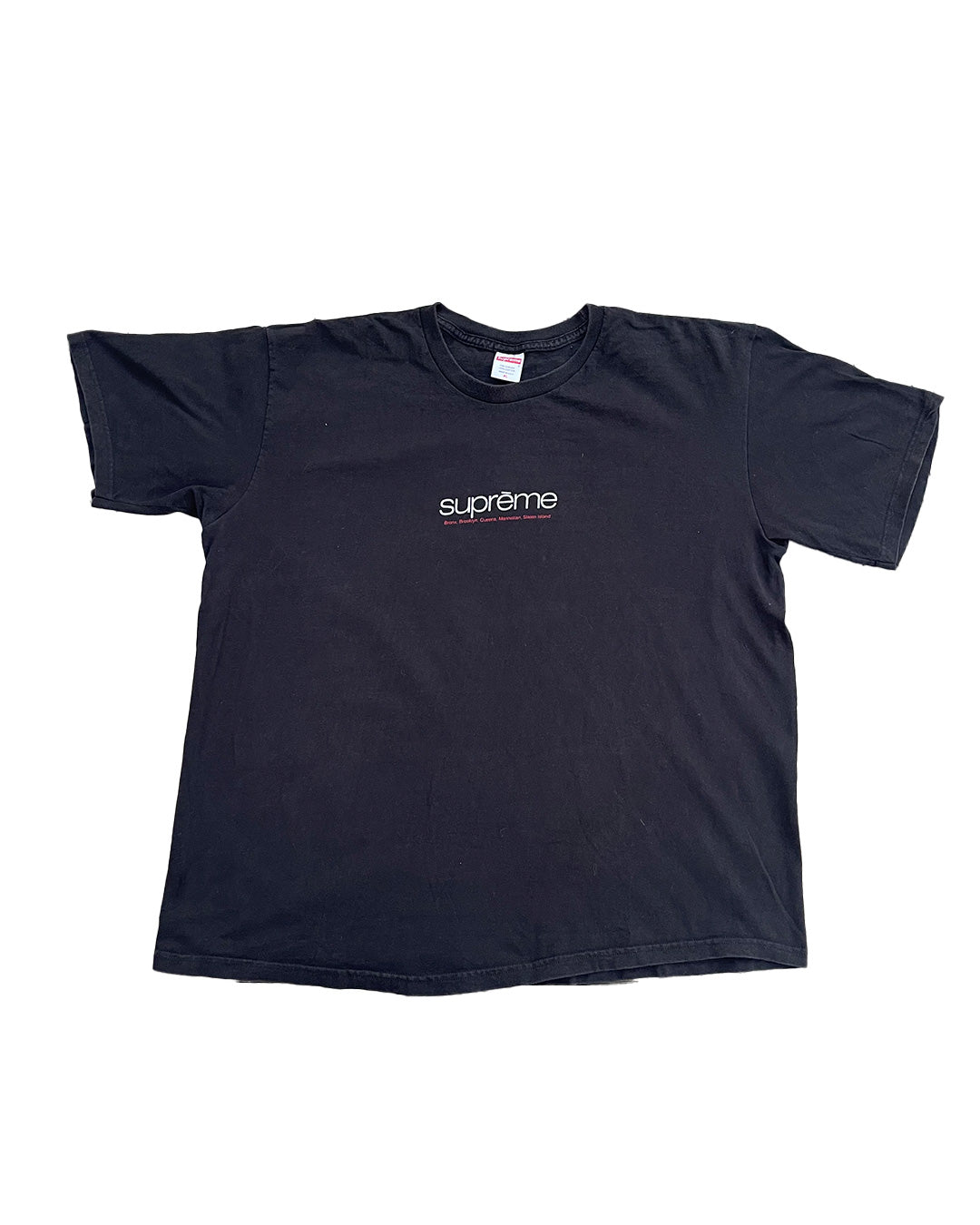 SS21 Supreme Five Boroughs T-shirt