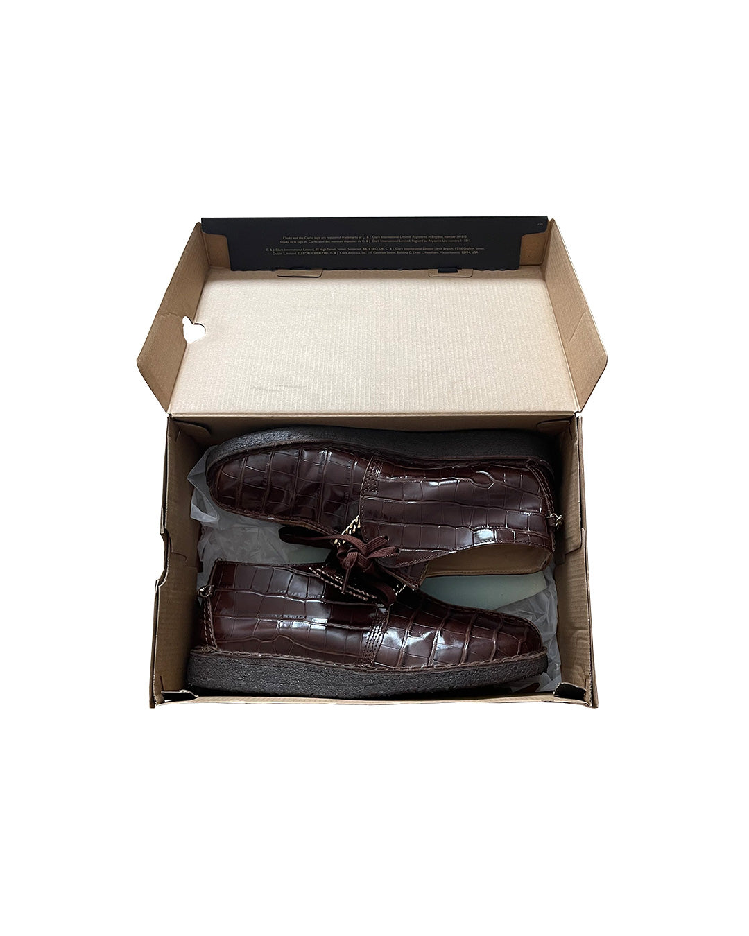 Supreme x Martine Rose x Clarks Brown Croc Desert Trek