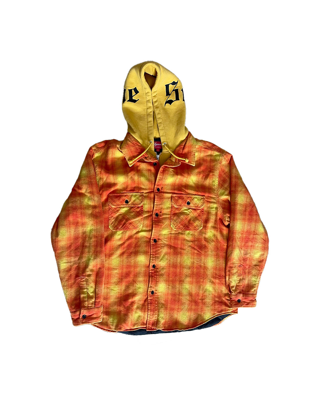 FW21 Supreme Hooded Flannel