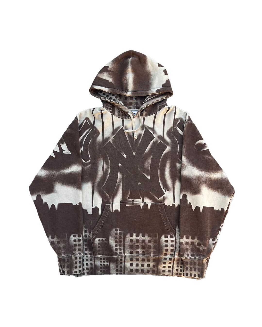 FW21 Supreme x New York Yankees Airbrush Hoodie
