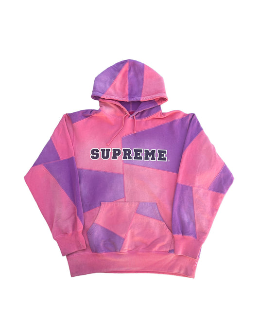 FW20 Supreme Patchwork Hoodie