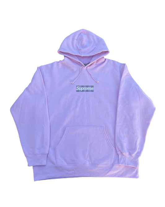 SS22 Supreme x Burberry Box Logo Hoodie