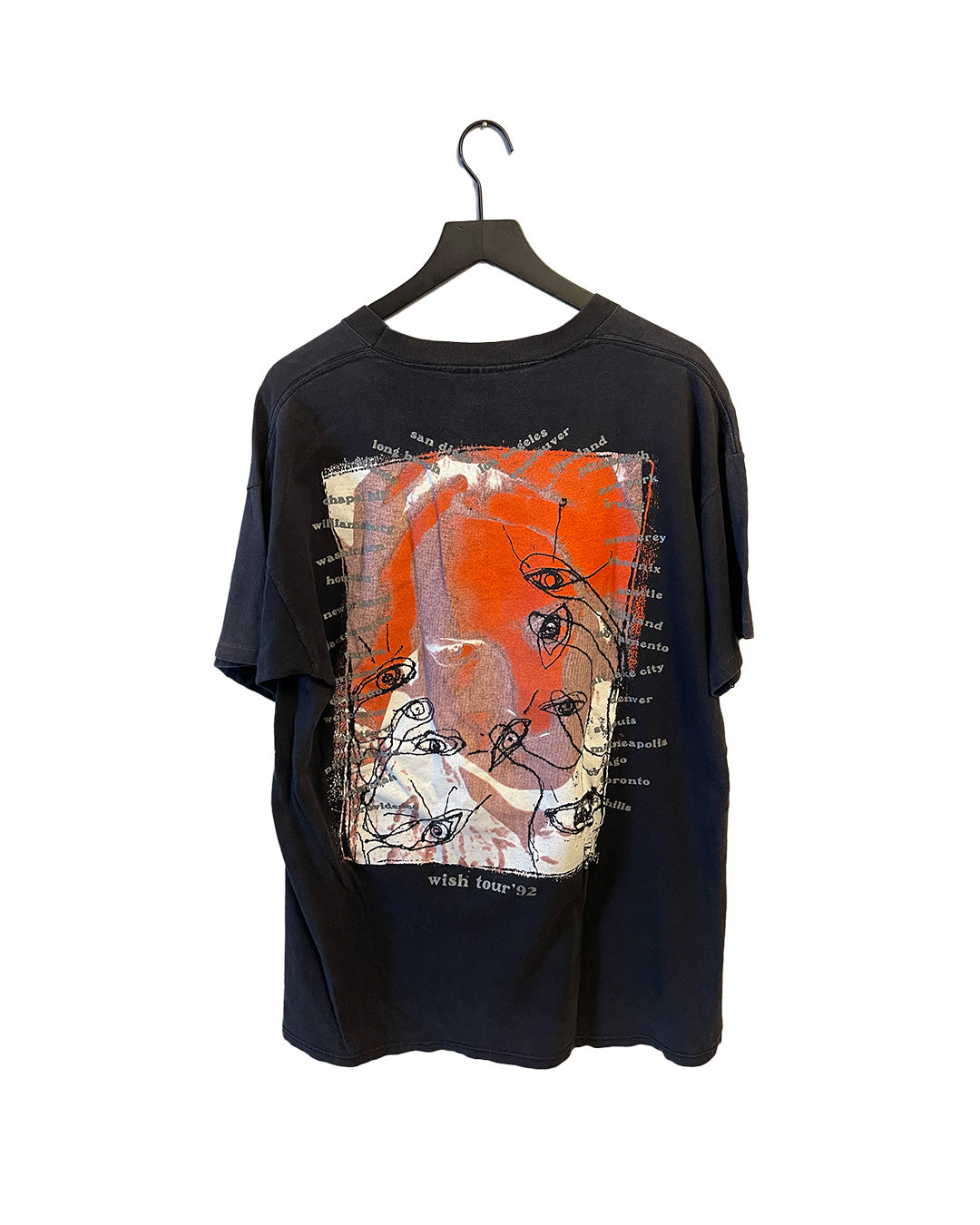 1992 The Cure Wish Tour T-shirt