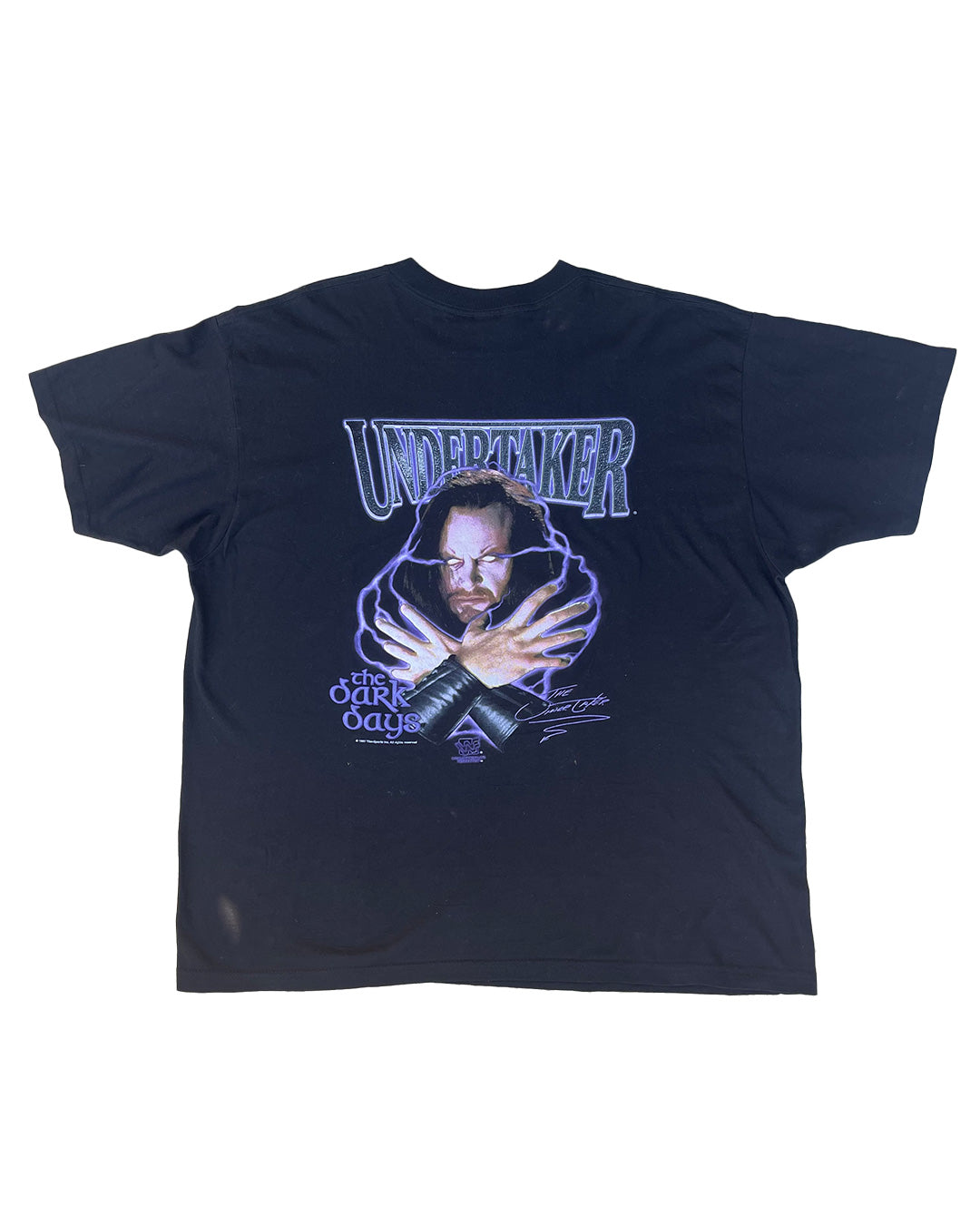 1997 WWF The Undertaker The Dark Days T-shirt