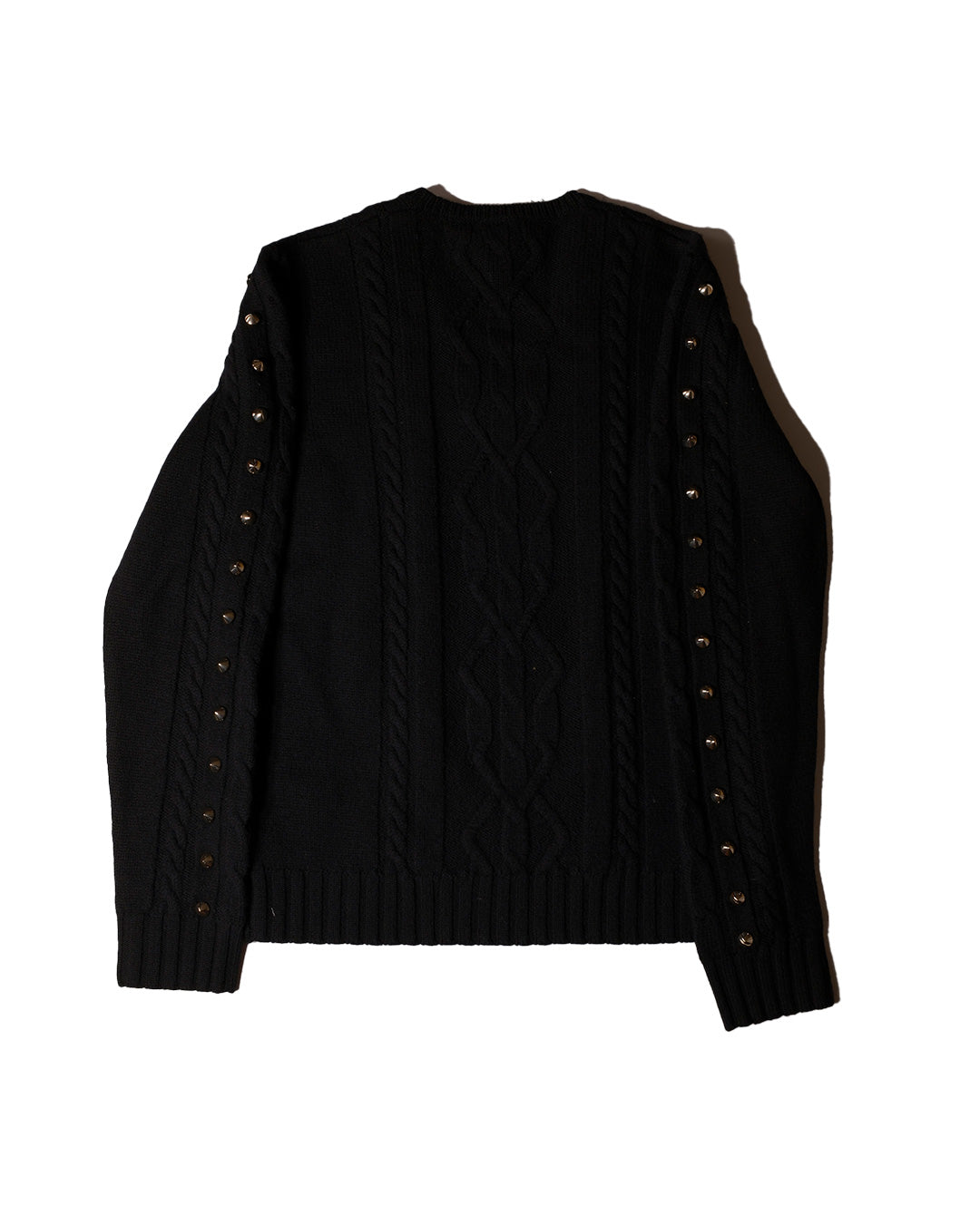 FW 2013 Versace Collection Studded Sweater