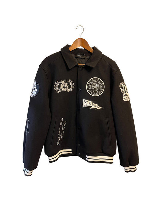 Young LA Ace of Spades Letterman Jacket