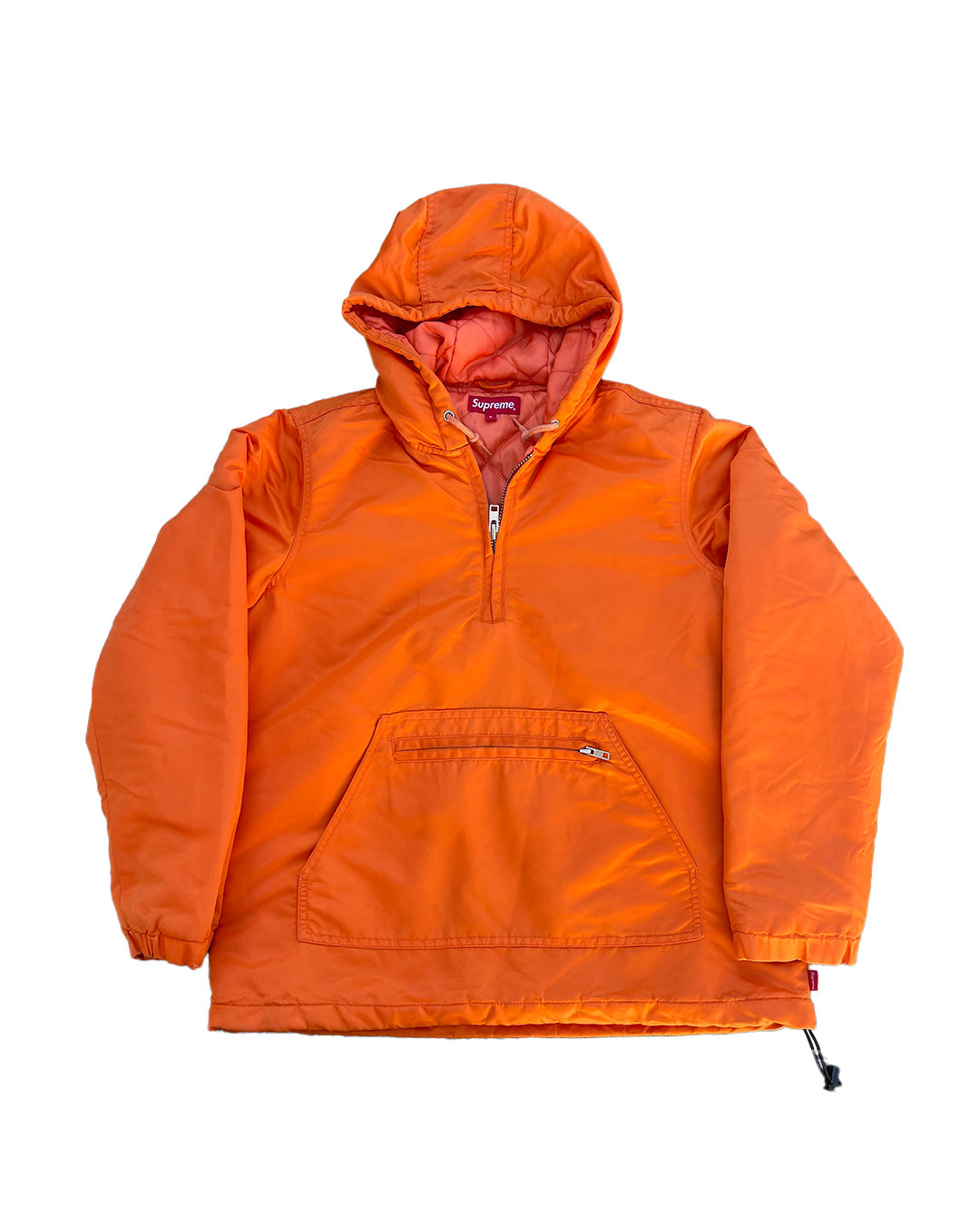FW 2014 Supreme Satin Pullover Jacket